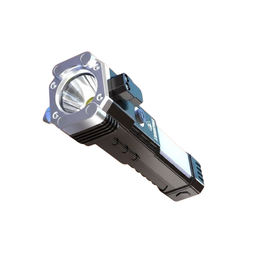 Rechargeable LED Emergency Flashlight With Power Bank